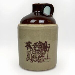 Vintage Havana Balm Stoneware Jug w/ Finger Loop Handle 1981 🍶🗝️